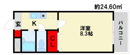 レヴェランスの間取り画像