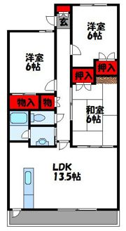 ヴィラージュ集の間取り画像