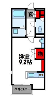 レオネクスト輝の間取り画像