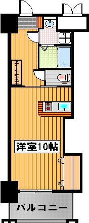 ロイヤル渡辺通IIの間取り画像