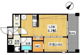Brand New Day 高宮の間取り画像