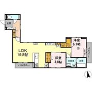 D-ROOM室見の間取り画像
