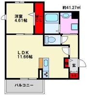 エウロス大楠の間取り画像