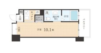 ルネッサンス21赤坂けやき通りの間取り画像