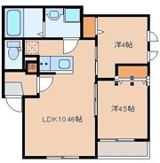 Coton HAKATAの間取り画像
