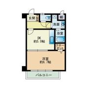 ときわマンション那の川の間取り画像