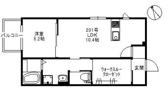 Chaton姪浜の間取り画像