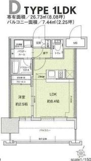 ドゥーエ赤坂の間取り画像