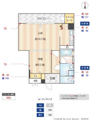KNアビテの間取り画像
