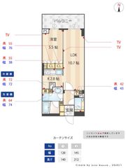 ザ・パークハウス福岡タワーズEASTの間取り画像