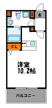 グランフォーレ大名プレミアの間取り画像