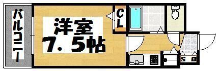 エルピス高宮駅前の間取り画像