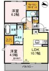 優水の間取り画像
