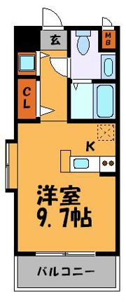 キャッスル大手門の間取り画像