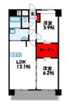 ニューガイア博多東の間取り画像