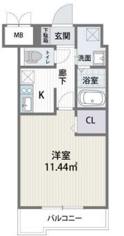アルティザ博多駅南の間取り画像