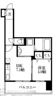 ネストピア博多グランドステージIIIの間取り画像