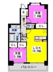 グラン・エルドール空港東の間取り画像