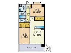 スカイシャトレ曰佐の間取り画像