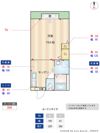 シェソワ大橋南の間取り画像