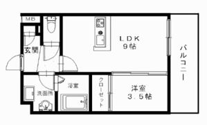 野間神田館の間取り画像