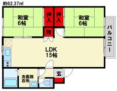 タウンヒルズTOKの間取り画像