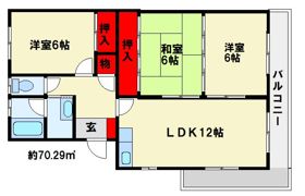 フレグランス20の間取り画像