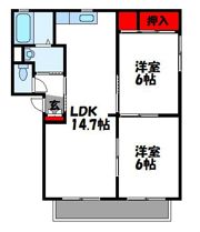 バリュージュ天神の間取り画像