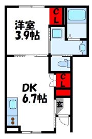 リアン日蒔野の間取り画像