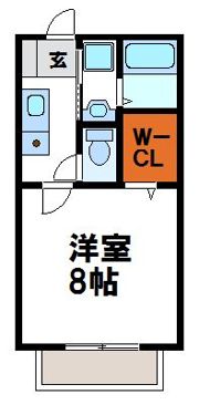 ハッピータウン幸の間取り画像