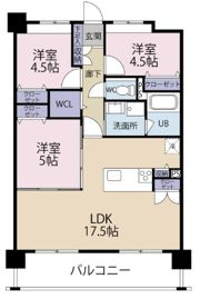 Airport Hakata Ward（エアポート博多ワードの間取り画像