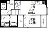 クレア多の津の間取り画像