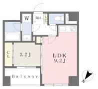 MDIブレス薬院駅南の間取り画像