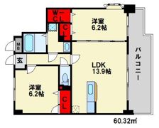 アルテール春日の間取り画像