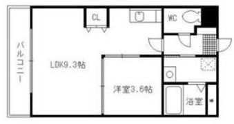 姪浜シルキーIの間取り画像