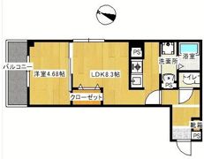 K・T 薬院南の間取り画像