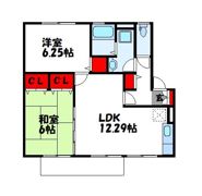 ハイカムールデビューの間取り画像