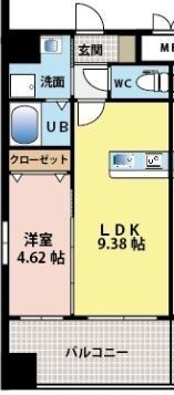 BUENA VISTA OHORI PARKの間取り画像