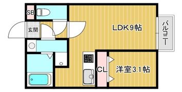 Patina千早の間取り画像