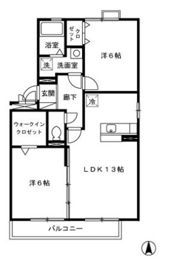 グランドリシェスの間取り画像
