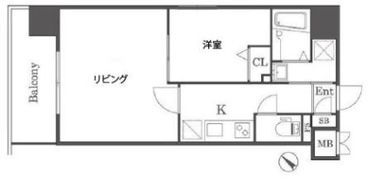 レブリアント天神東の間取り画像