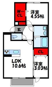 ビバリーヒルズの間取り画像