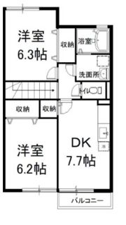 メゾンドパリセーズの間取り画像