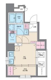 イクシオン博多の間取り画像