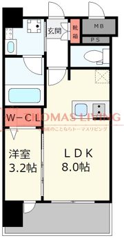 グランフォーレ博多プレミアベイサイドの間取り画像