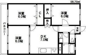 ひがしビルの間取り画像