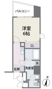 アビターレ春吉の間取り画像