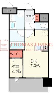 グランフォーレ博多プレミアベイサイドの間取り画像
