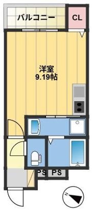 THE NOBLES 紫の間取り画像