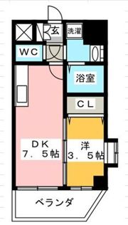 アクアシティ日赤通の間取り画像